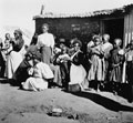 'Zulu refugees', South Africa, 1900