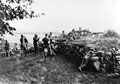 303 inch Maxim machine-gunners during manoeuvres, 1911 (c)