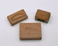 Wooden matchbox made by Boer prisoners, 1902 (c)