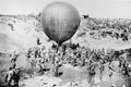 An observation balloon, 1900 (c)