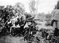 A Nigerian machine gun team, 1905
