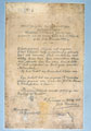 Duplicated Boer description of Winston Churchill after his escape from captivity, Bloemfontein, 1899
