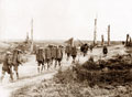Water carriers going up to the front line, 1916