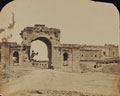 The gateway leading into the Residency, Lucknow, 1858