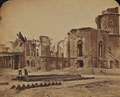 The Residency - showing the room in which Sir Henry Lawrence was killed, Lucknow, 1858