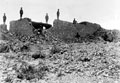 36th Sikhs on the ruins of Saragarhi which was captured and destroyed by Pathan tribesmen in 1897