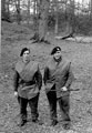 Charles Harris and Freddie Crowley, 3rd County of London Yeomanry (Sharpshooters), Parham, West Sussex, 1941