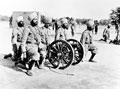 Muzzle loading 7-pounder gun, 5th (Bombay) Mountain Battery, North West Frontier, India, 1933 (c)