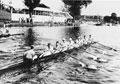Twickenham Rowing Club practising with Dublin University Rowing Club, 1938 (c)
