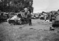 Vickers light tanks and crews, 1935 (c)