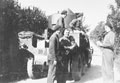 Lanchester armoured car, 3rd County of London Yeomanry (Sharpshooters), Popham, Hampshire, 1939