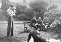 'A' Squadron, 3rd County of London Yeomanry (Sharpshooters) training at their billet in Cumberland Terrace, London, September 1939