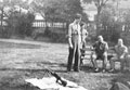 'A' Squadron, 3rd County of London Yeomanry (Sharpshooters) training at their billet in Cumberland Terrace, London, September 1939