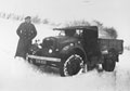 'Jimmy returning from the brewery', W H J Sale, 3rd County of London Yeomanry (Sharpshooters), Whitwell, Derbyshire, January 1940