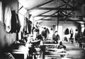 Barrack room at Thoresby, Nottinghamshire, 1940