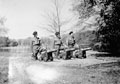 3rd County of London Yeomanry (Sharpshooters),Thoresby Park, Nottinghamshire, 1940
