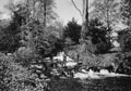 Two British soldiers of 3rd/4th County of London Yeomanry (Sharpshooters) explore Thoresby Park, Nottinghamshire, 1940