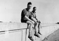 Bob Hart and Peter 'Pedro' Smethurst, 3rd County of London Yeomanry (Sharpshooters)Saxilby, Lincolnshire, 1940