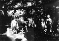 'Mudfight by the dam', Rushton, Northamptonshire, 1940
