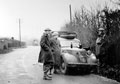 'Halt in the echelon', 3rd County of London Yeomanry (Sharpshooters), Chiddingfold, Surrey, 1940
