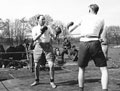 Boxing tournament, 'C' Squadron, 3rd County of London Yeomanry (Sharpshooters), Surrey, 1940 (c)