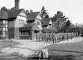 Headquarters Squadron 3rd County of London Yeomanry (Sharpshooters) parade at Pickhurst House, Surrey, 1940-1941 (c)