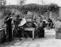 'Morning break. 'B' Sqdn', 3rd County of London Yeomanry (Sharpshooters), Surrey, 1940-1941 (c)