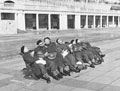 'Waiting for a bath at Brighton', 3rd County of London Yeomanry (Sharpshooters), Sussex, 1941