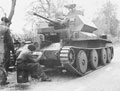 Cruiser Mk IV tank, 3rd County of London Yeomanry (Sharpshooters), 1940