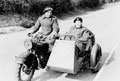 Motorcycle combination, 3rd County of London Yeomanry (Sharpshooters), Westbury, 1941
