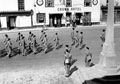 'March past', 3rd County of London Yeomanry (Sharpshooters), Westbury, 1941