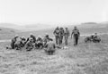'Group on the ranges', 3rd County of London Yeomanry (Sharpshooters), Westbury, Wiltshire, 1941