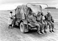 'Target party' , 3rd County of London Yeomanry (Sharpshooters) weapons training training, Westbury, Wiltshire, 1941