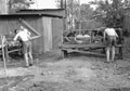 'Ablutions', 3rd County of London Yeomanry (Sharpshooters), Westbury, Wiltshire, 1941