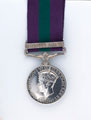 General Service Medal 1918-62 with clasp, 'Palestine 1945-48', Captain Alan Mitchell, Argyll and Sutherland Highlanders