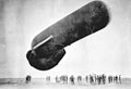 Observation balloon in Mesopotamia, 1916