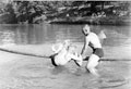 Water sports, 3rd County of London Yeomanry (Sharpshooters), Wiltshire, 1941