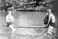 Water sports, 3rd County of London Yeomanry (Sharpshooters), Westbury, 1941