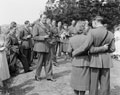 The wedding of Charles Rich, 3rd County of London Yeomanry (Sharpshooters), 1941
