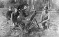 A four-inch Stokes Mortar team, 1915 (c)