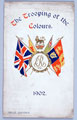 Programme for Trooping the Colour and presentation of first colours to the Irish Guards, 1902