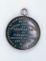 Silver medal, Sepoy Harnam Singh, 5/14th Punjab Regiment, for the Defence of the British Legation, Addis Ababa, 1936