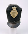 Shako, 1812 pattern, Captain James Pedder, Amounderness Local Militia (Lancashire), 1813 (c)