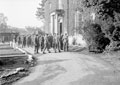 Headquarters Squadron parade, 3rd County of London Yeomanry (Sharpshooters), Westbury, 1941
