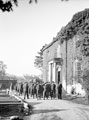 Headquarters Squadron parade, 3rd County of London Yeomanry (Sharpshooters), Westbury, 1941