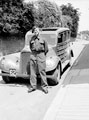 Trooper Baker and a Humber Snipe utility vehicle, 3rd County of London Yeomanry (Sharpshooters), Westbury, Wiltshire, 1941