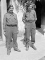 Jimmy Allsop and Trooper Groombridge, 3rd County of London Yeomanry (Sharpshooters), Westbury, Wiltshire, 1941