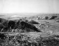 'View looking north west over the River Imjin from alternative SRAP position. 200m high in the Kansas line'