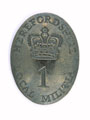Shoulder belt plate, other ranks, 1st Regiment of Herefordshire Local Militia, 1808 (c)-1810 (c)