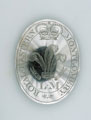 Shoulder belt plate, officer, East Montgomeryshire Local Militia, 1808-1814